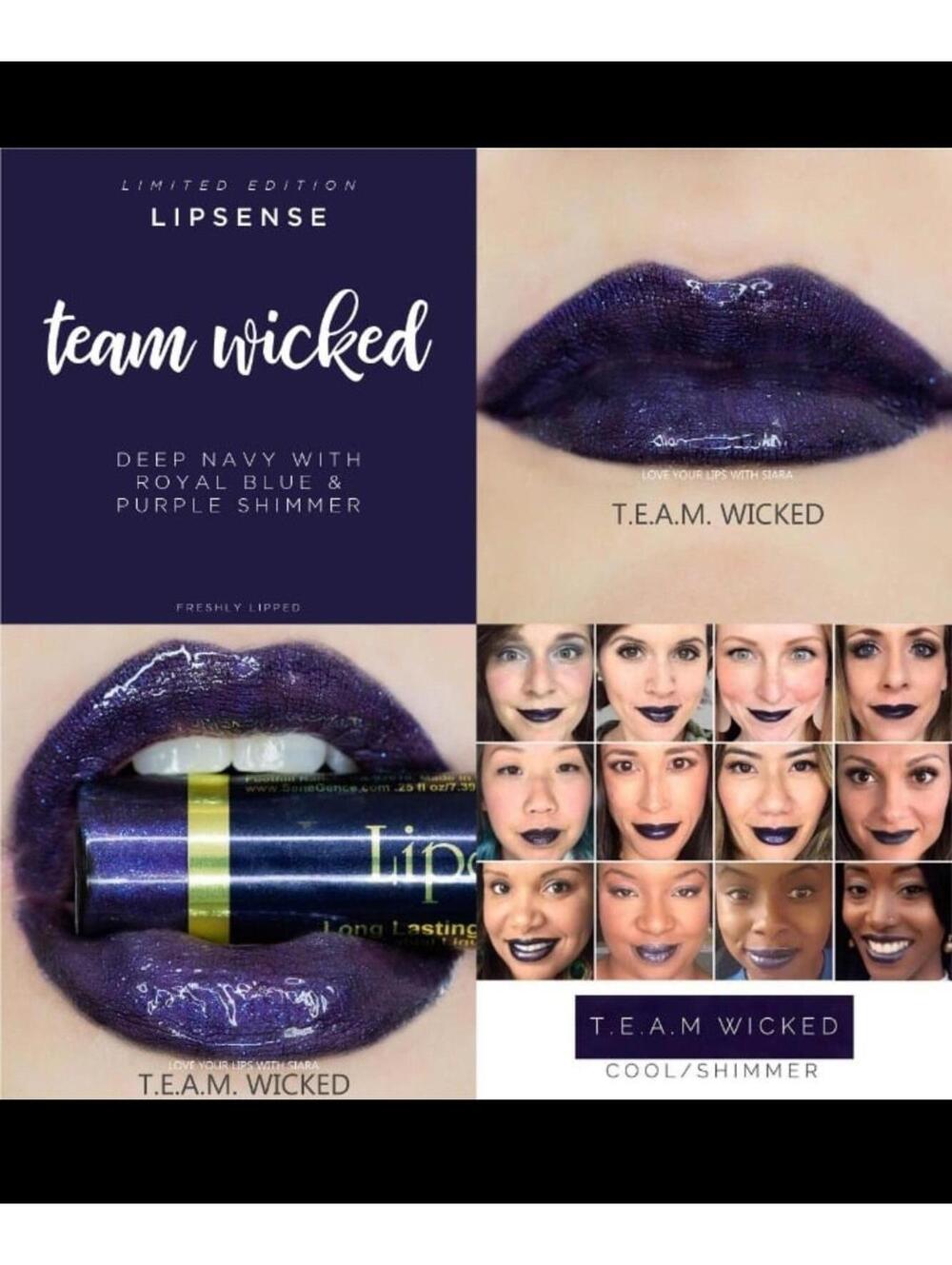 TEAM Wicked LipSence by SeneGence Liquid Lip Color